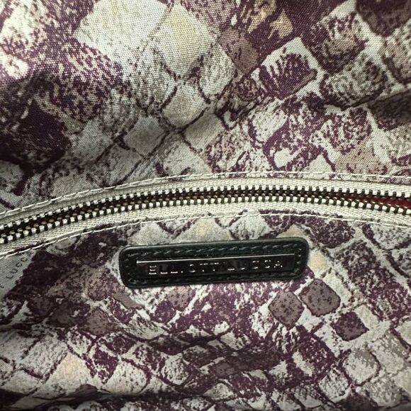 Elliott Lucca Bali Cordoba Woven Leather Clutch Shoulder Bag Convertible‎ - Picture 7 of 10